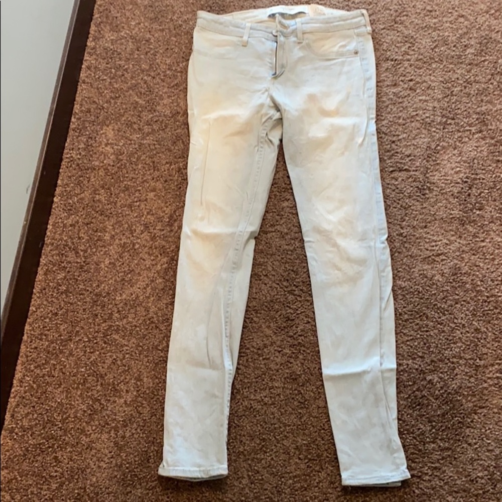 Abercrombie and Fitch distressed jeans